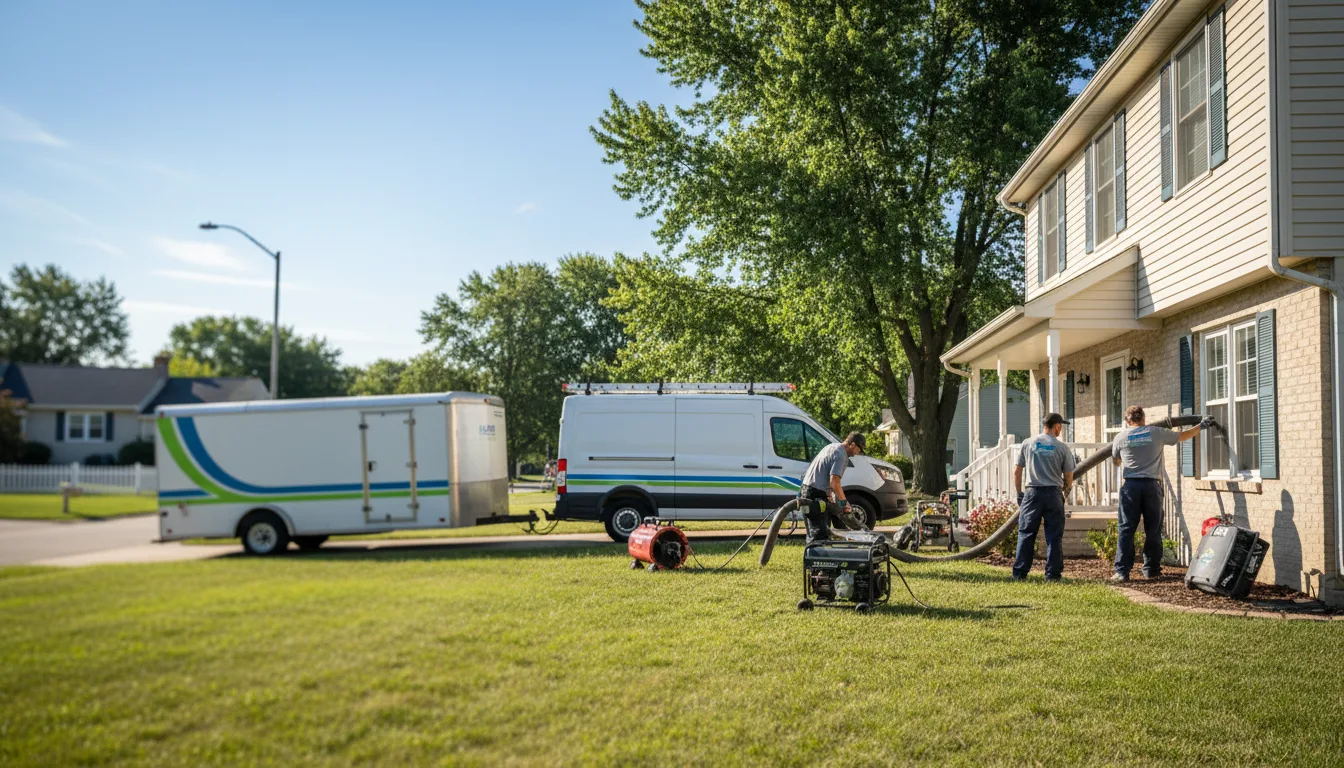 Flooded Basement Restoration And Cleanup With Repair in Geneseo, NY near me
